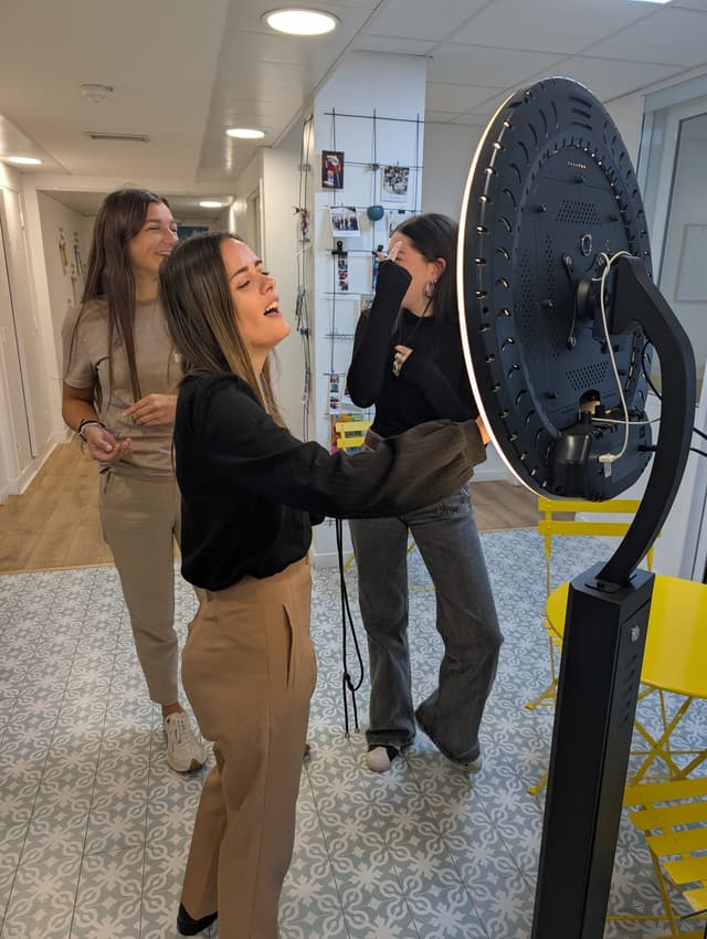 Kit photobooth en action - Mariage