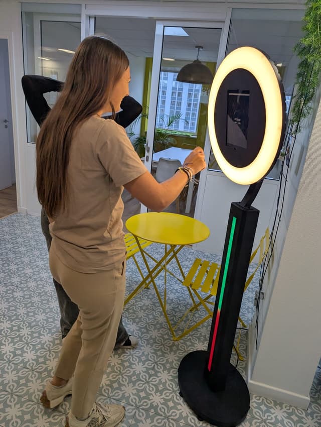 Kit photobooth - Utilisation soirée