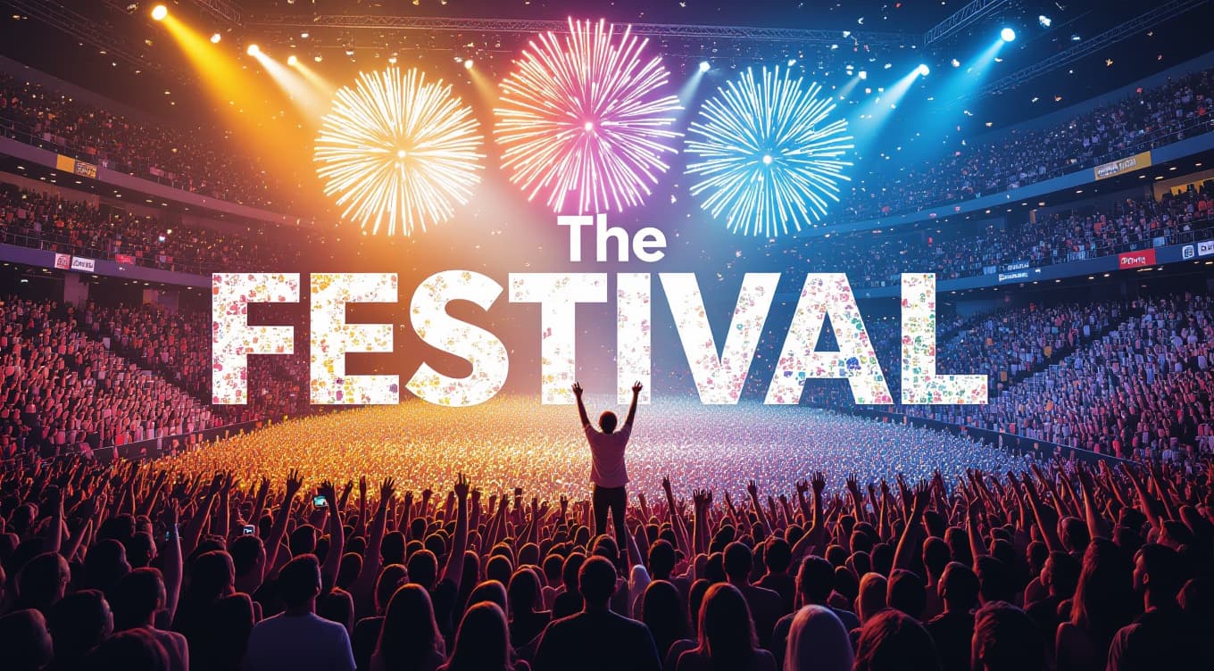 Photomosaïque pour Festivals et concerts