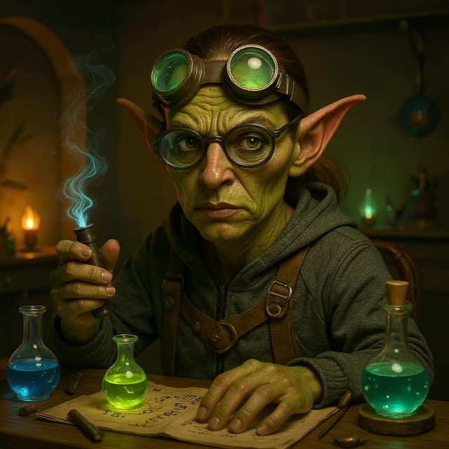 Alchimiste Gobelin