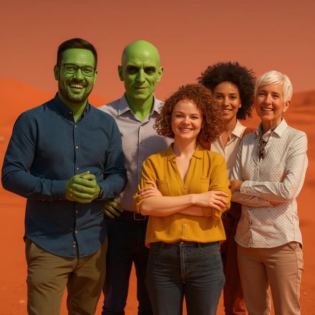 Green Aliens