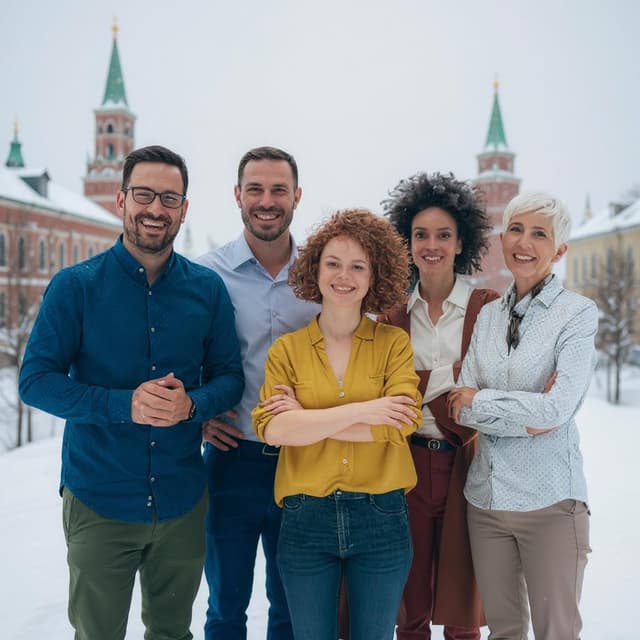 Moscou Enneigée