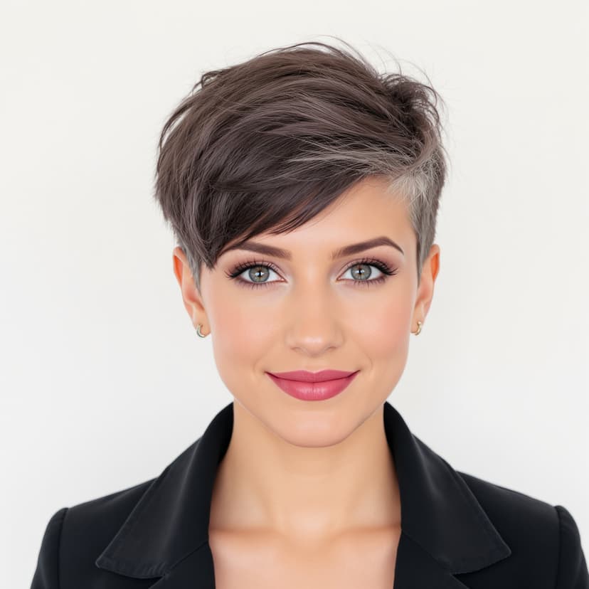 Coupe pixie élégante pour femme mature